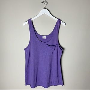 PINK Victoria’s Secret Pocket Tank Purple
